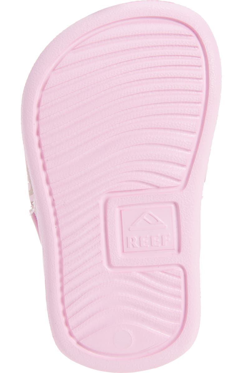 Reef Kids' Little One Slide Sandal, Alternate, color, Pink Modern Floral