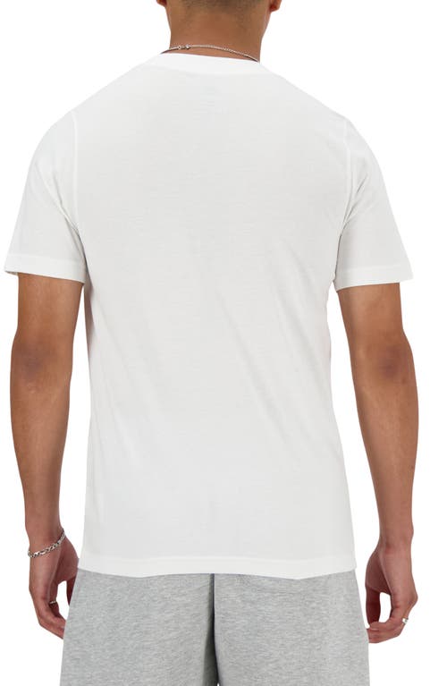 New Balance Sport Essentials Logo Graphic T-shirt In Blue