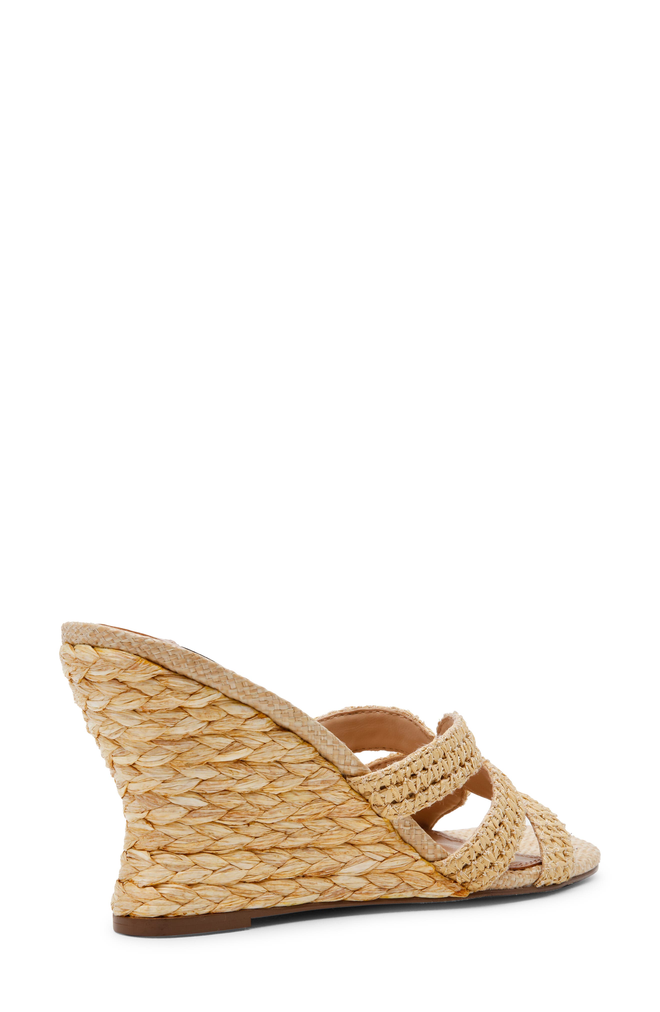 Winona Wedge Sandal, Alternate, color, NATURAL