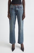Balenciaga Regular Fit Distressed Jeans