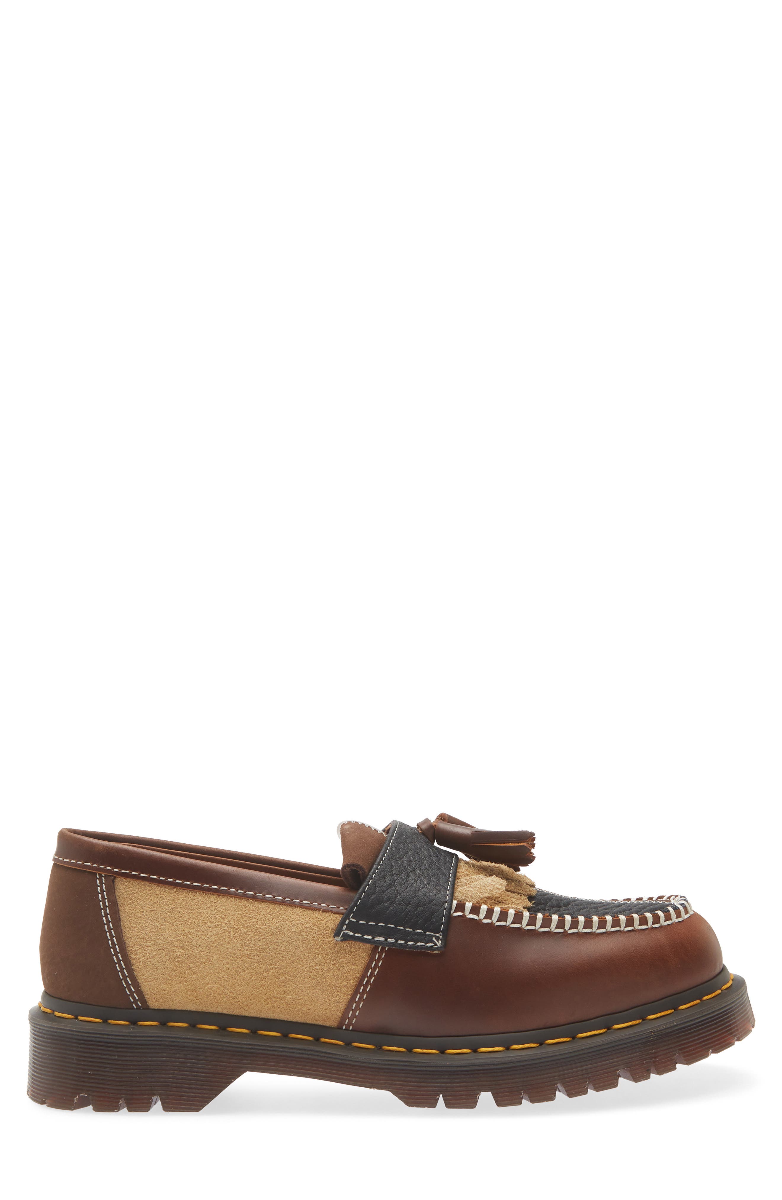 Adrian Tassel Loafer, Alternate, color, BUTTERSCOTCH DARK BROWN