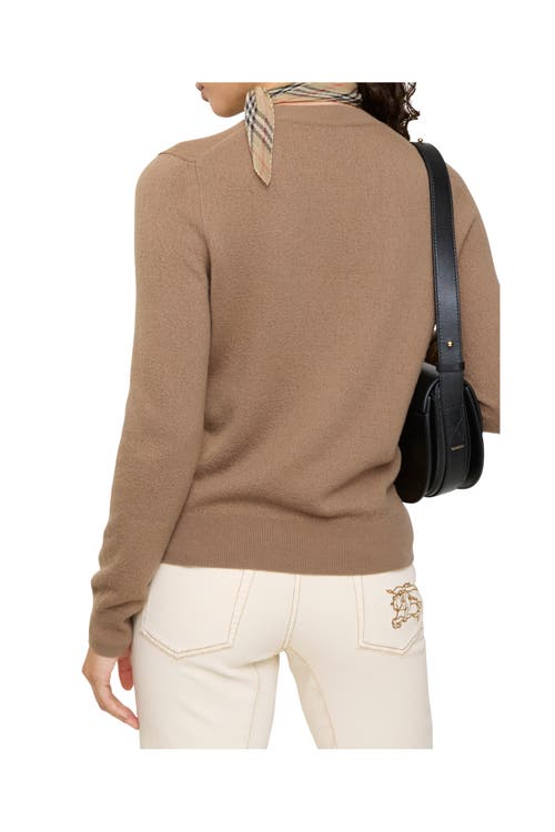 Burberry Wool Sweater In Brown