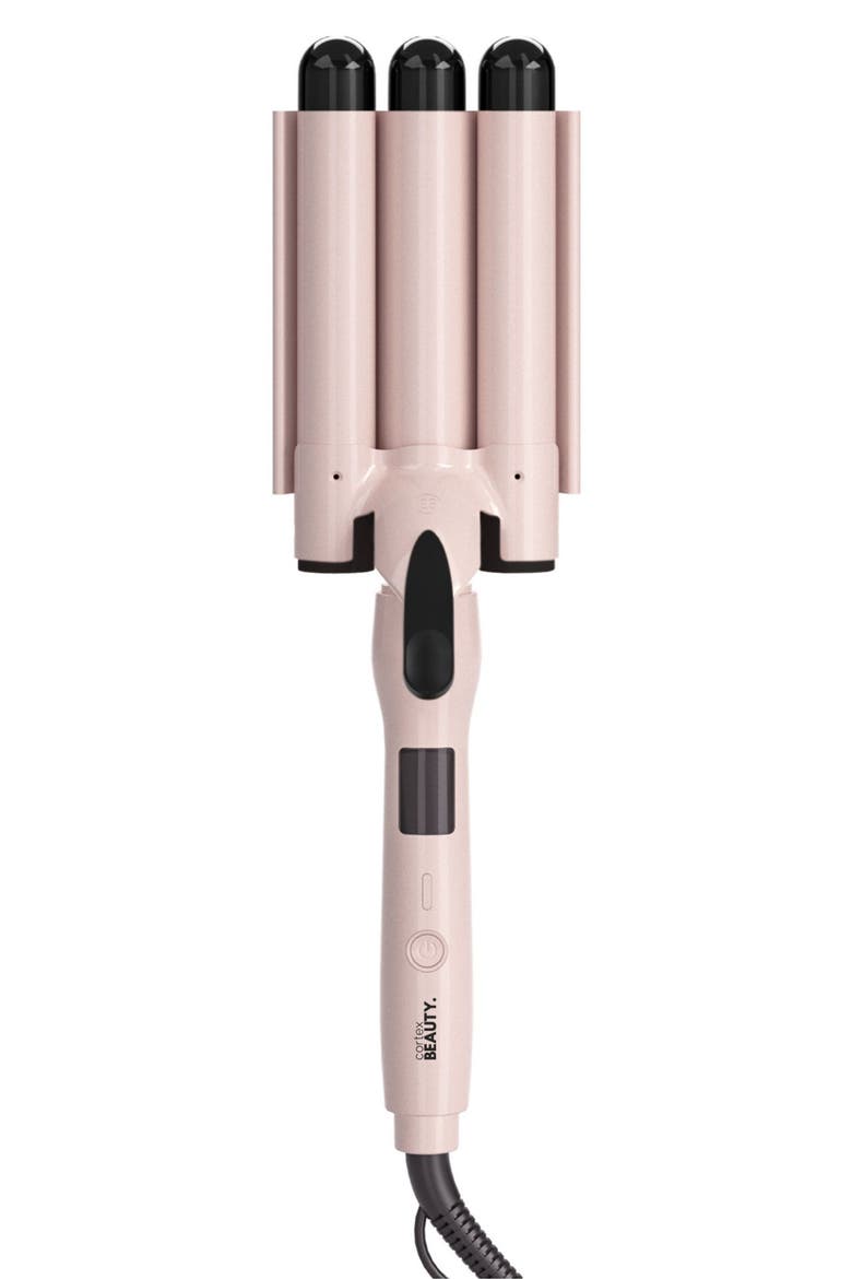 Digital Wave Maker - 1-Inch Foldable Three-Barrel Waver, Alternate, color, PINK V