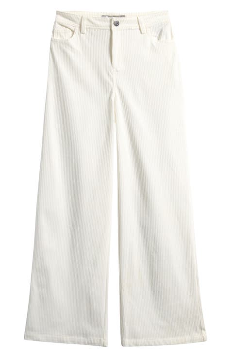 Kids' Wide Leg Corduroy Pants (Big Kid)