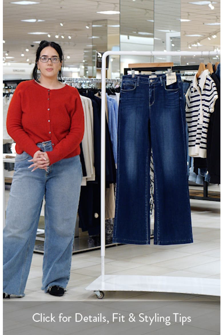 Scottie High Waist Wide Leg Jeans video