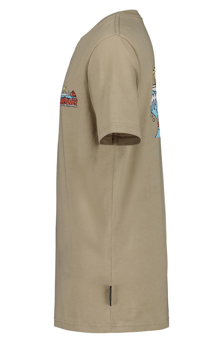 Quiksilver Kids' Dog Wave Graphic T-Shirt, Alternate, color, 