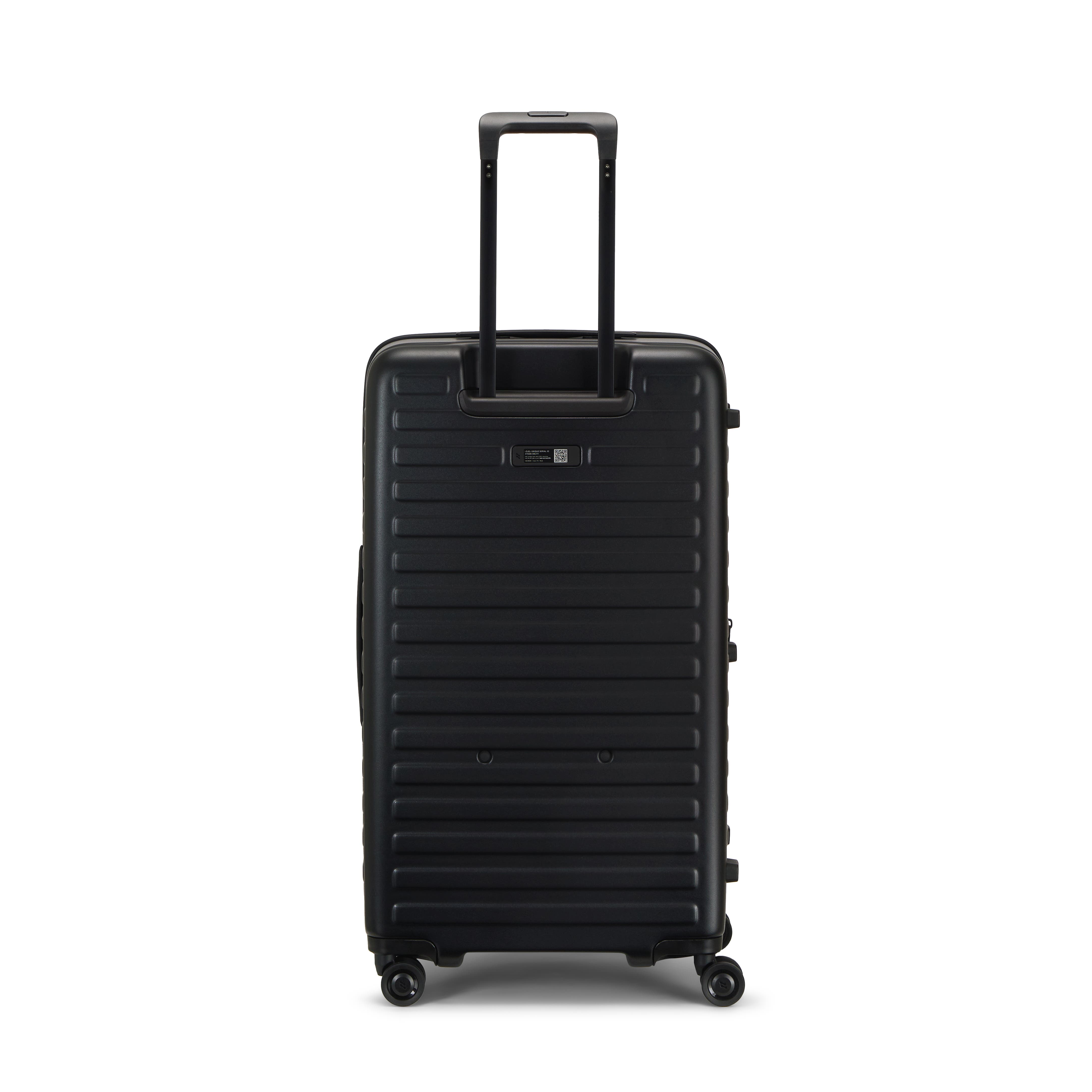LOJEL Cubo Fit Check in 29 inch Lightweight Luggage, Alternate, color, Black