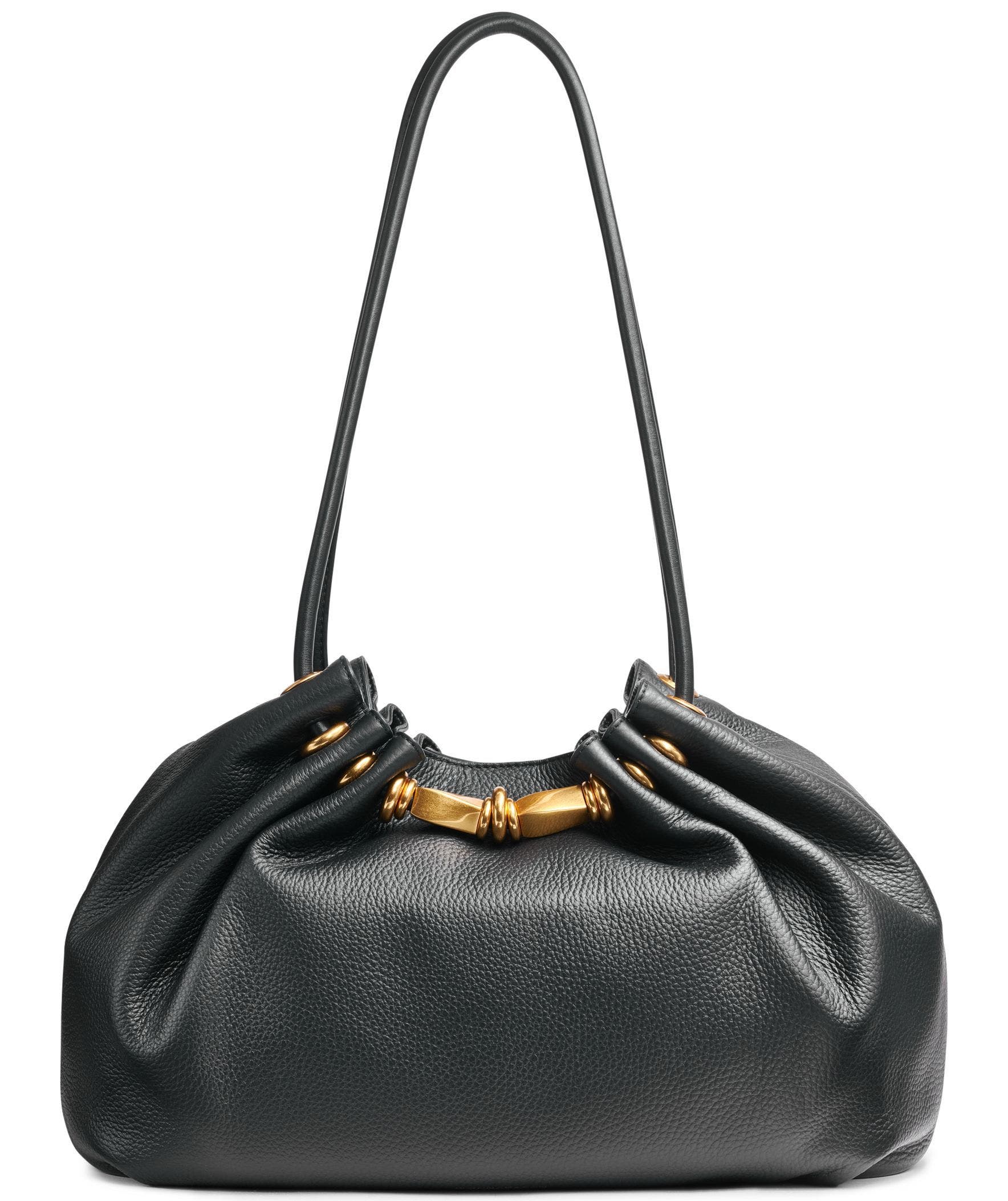 Donna Karan New York Seacliff Tote, Alternate, color, Black/Gold