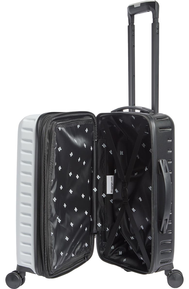 IT LUGGAGE Duo Mix 21-Inch Hardside Carry-On Luggage, Alternate, color, Oreo