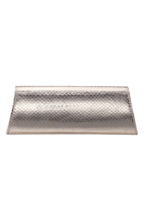 Nina Kallie Embossed Metallic Clutch