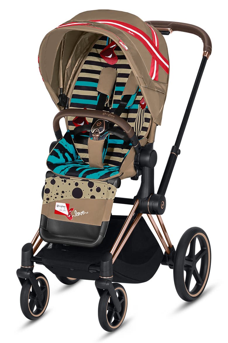 x Karolina Kurkova Seat Design Pack for Priam Stroller, Alternate, color, MULTICOLOR