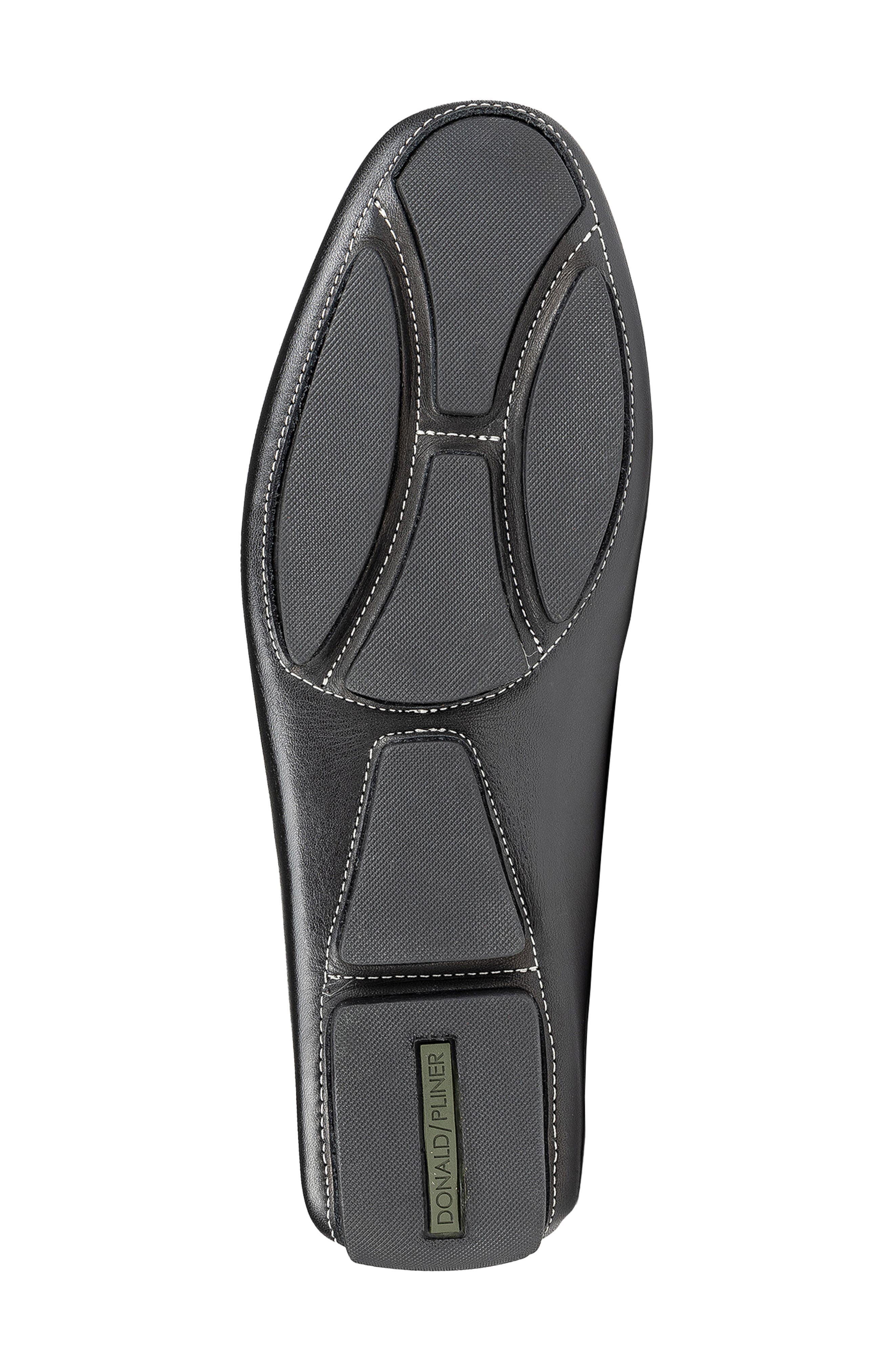 Donald Pliner Moc Toe Driver, Alternate, color, Black