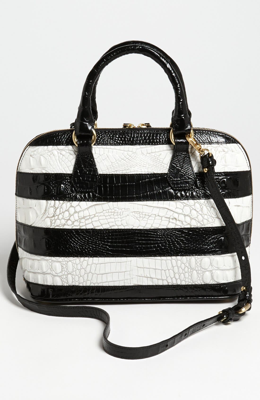 'Vineyard - Vivian' Dome Satchel, Alternate, color, BLACK VINEYARD