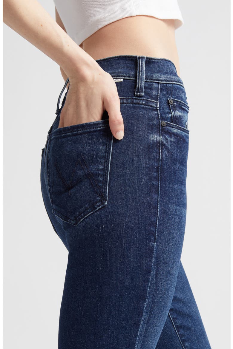 Fray Hem Bootcut Jeans, Alternate, color, MINT CONDITION