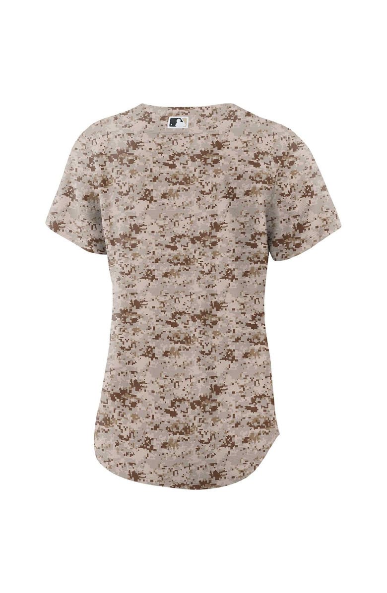 Nike Women's Nike Camo San Diego Padres USMC Alternate Replica Team Jersey, Alternate, color, Camo