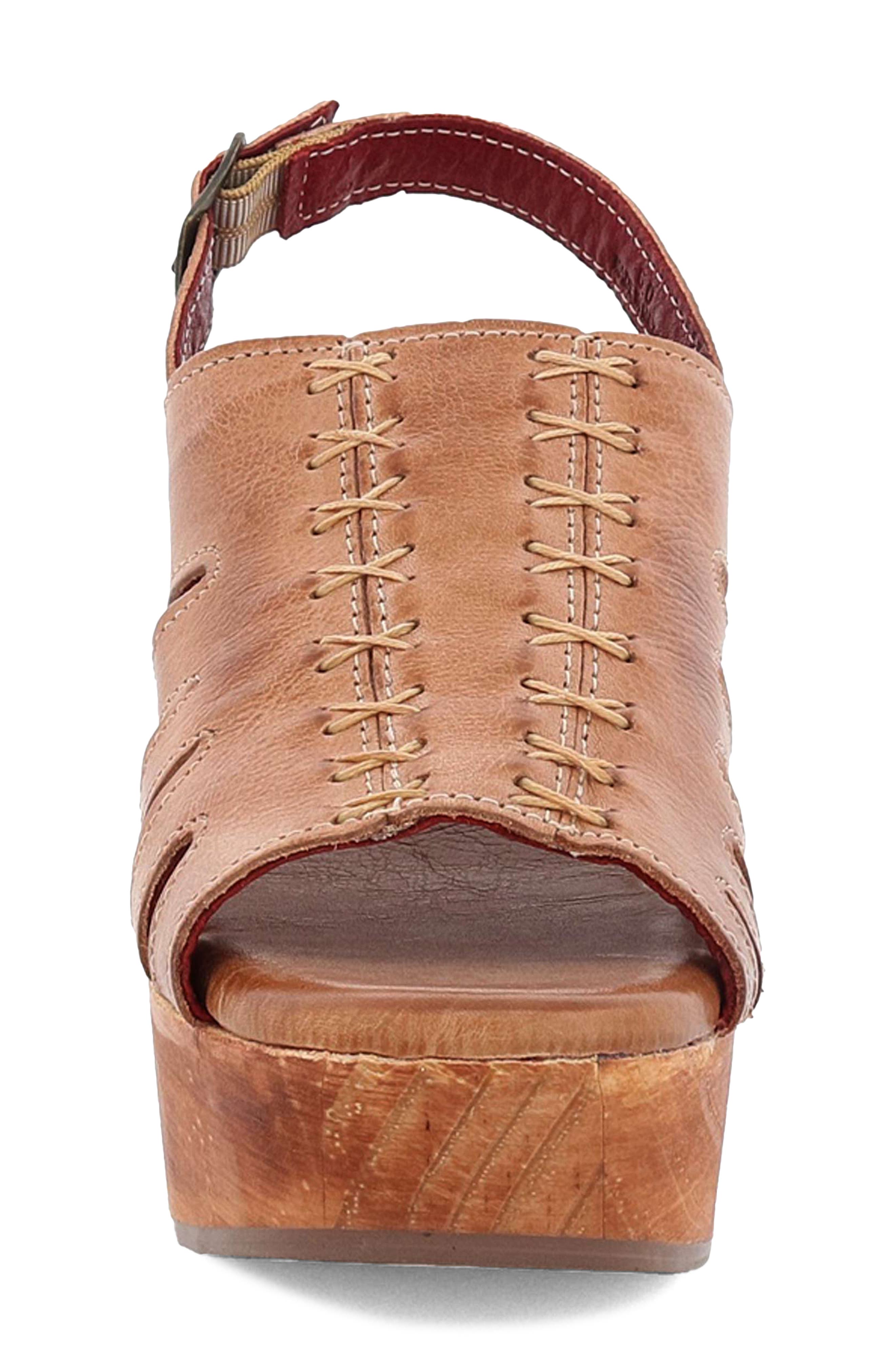 Fontella Platform Sandal, Alternate, color, TAN RUSTIC
