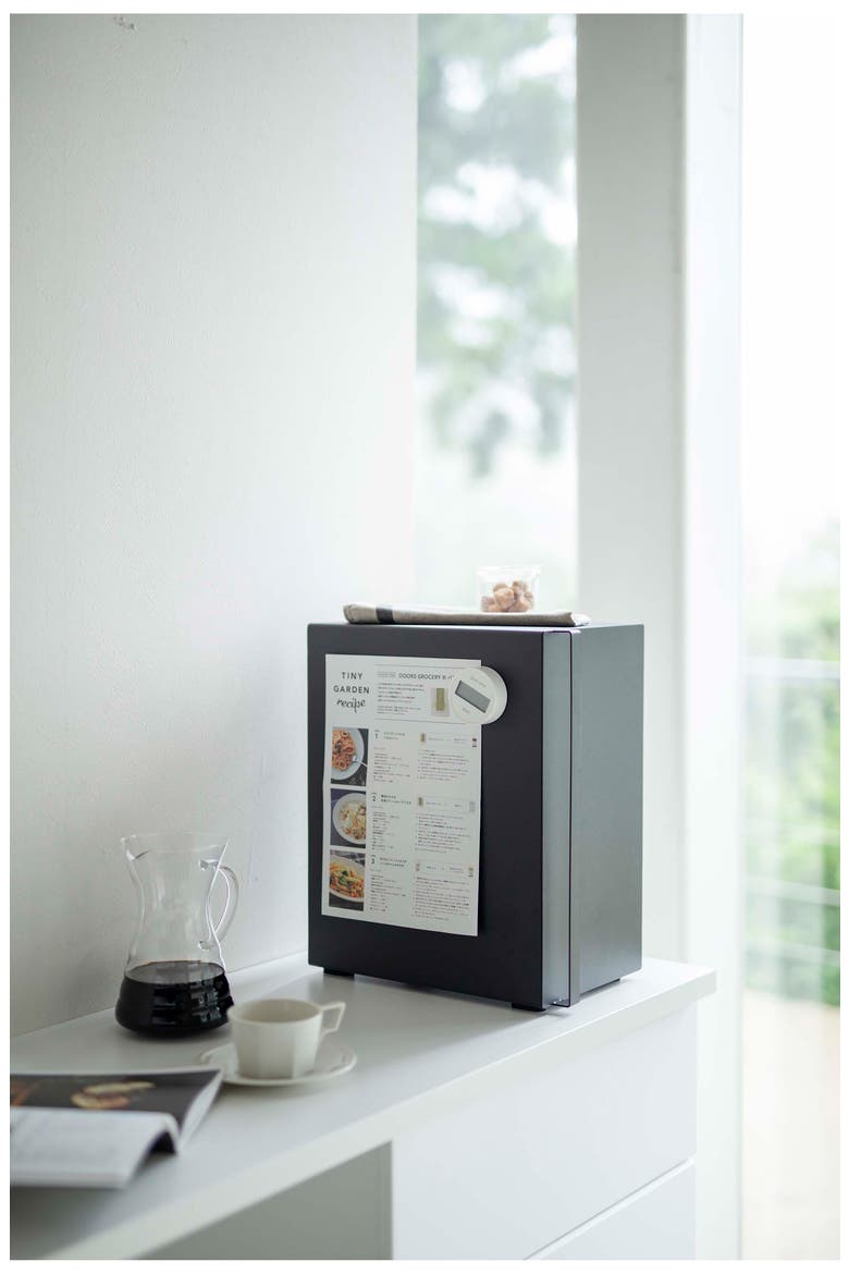 Vertical Bread Box, Alternate, color, BLACK