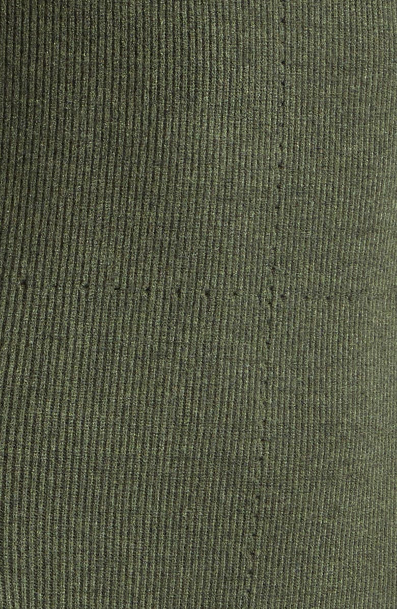 Derek Lam 10 Crosby Kamila Sleeveless Knit Minidress, Alternate, color, Dusty Olive