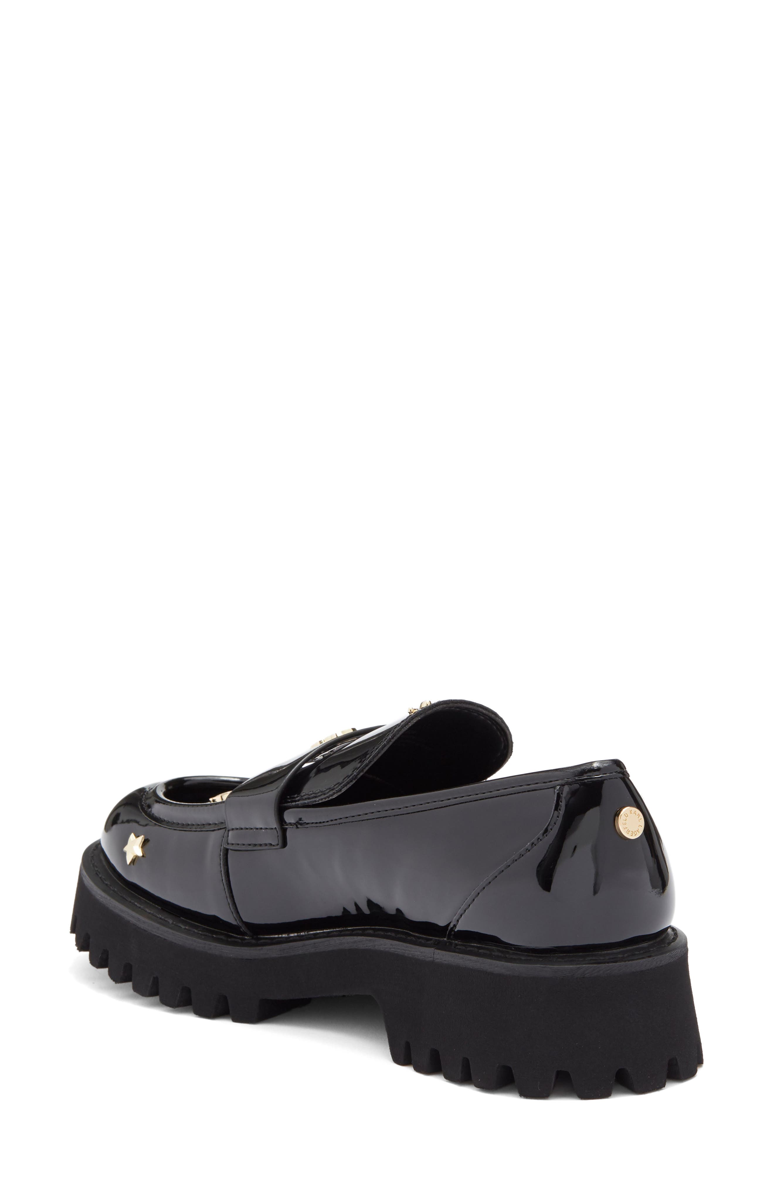 KARL LAGERFELD PARIS Gaston Rocker Moc Toe Loafer, Alternate, color, 