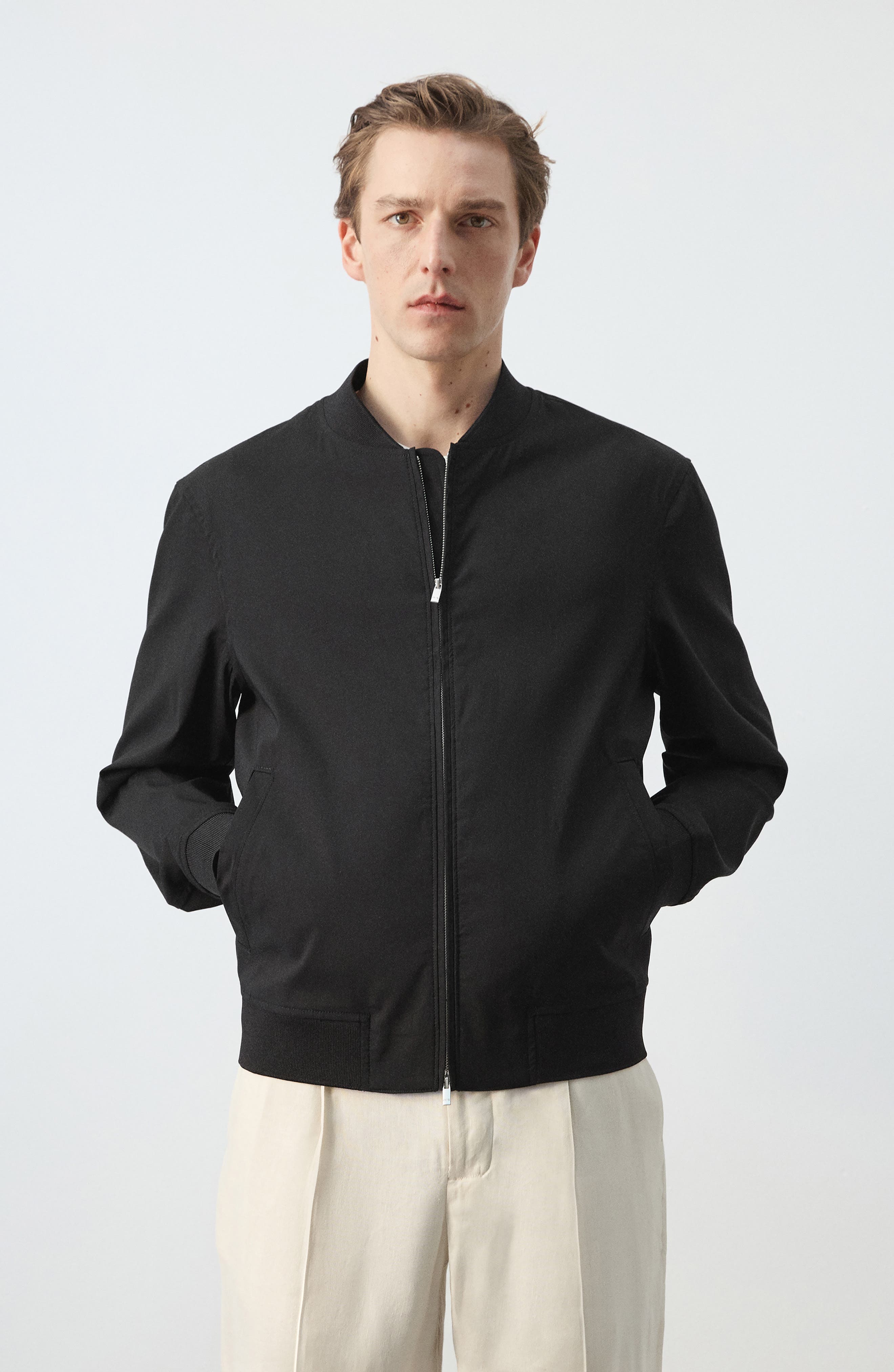 Мужские куртки MANGO Bomber Jacket — фото 8