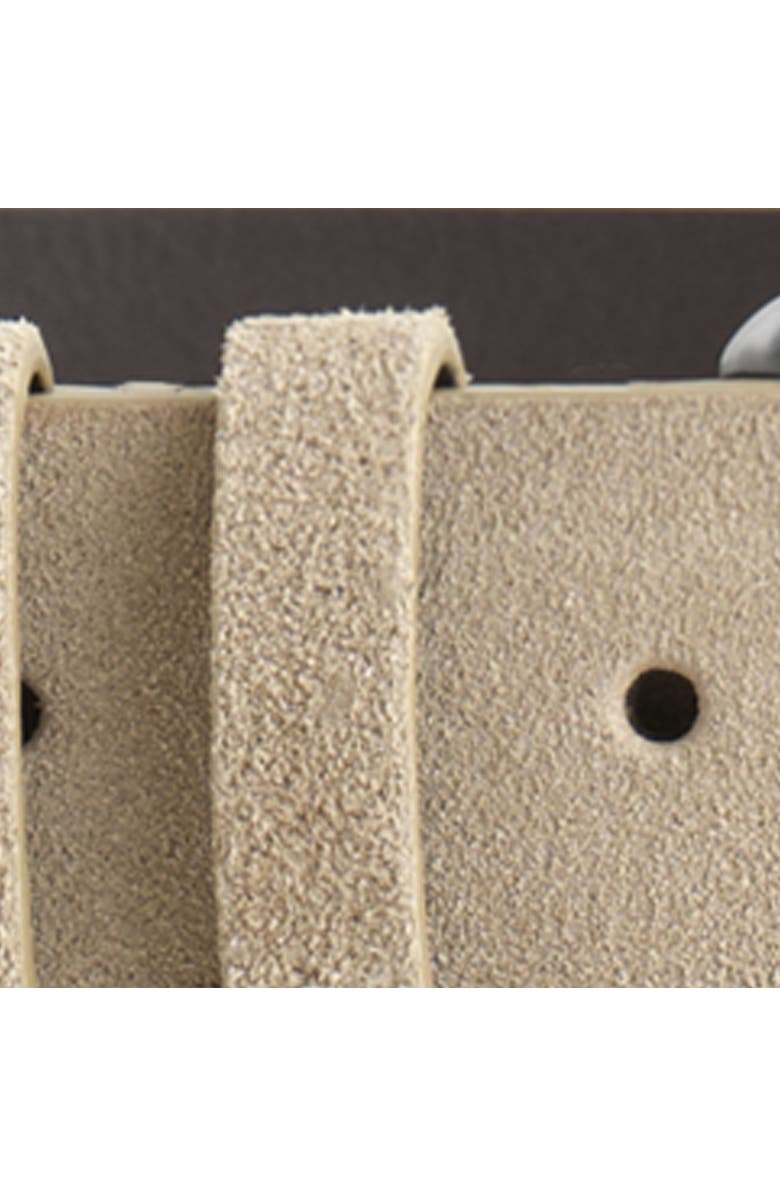 COS Classic Suede Belt, Alternate, color, Beige