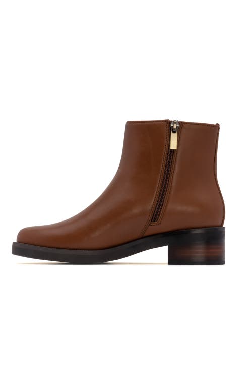 Abeo Traverse Ankle Bootie In Dark Tan - Regular