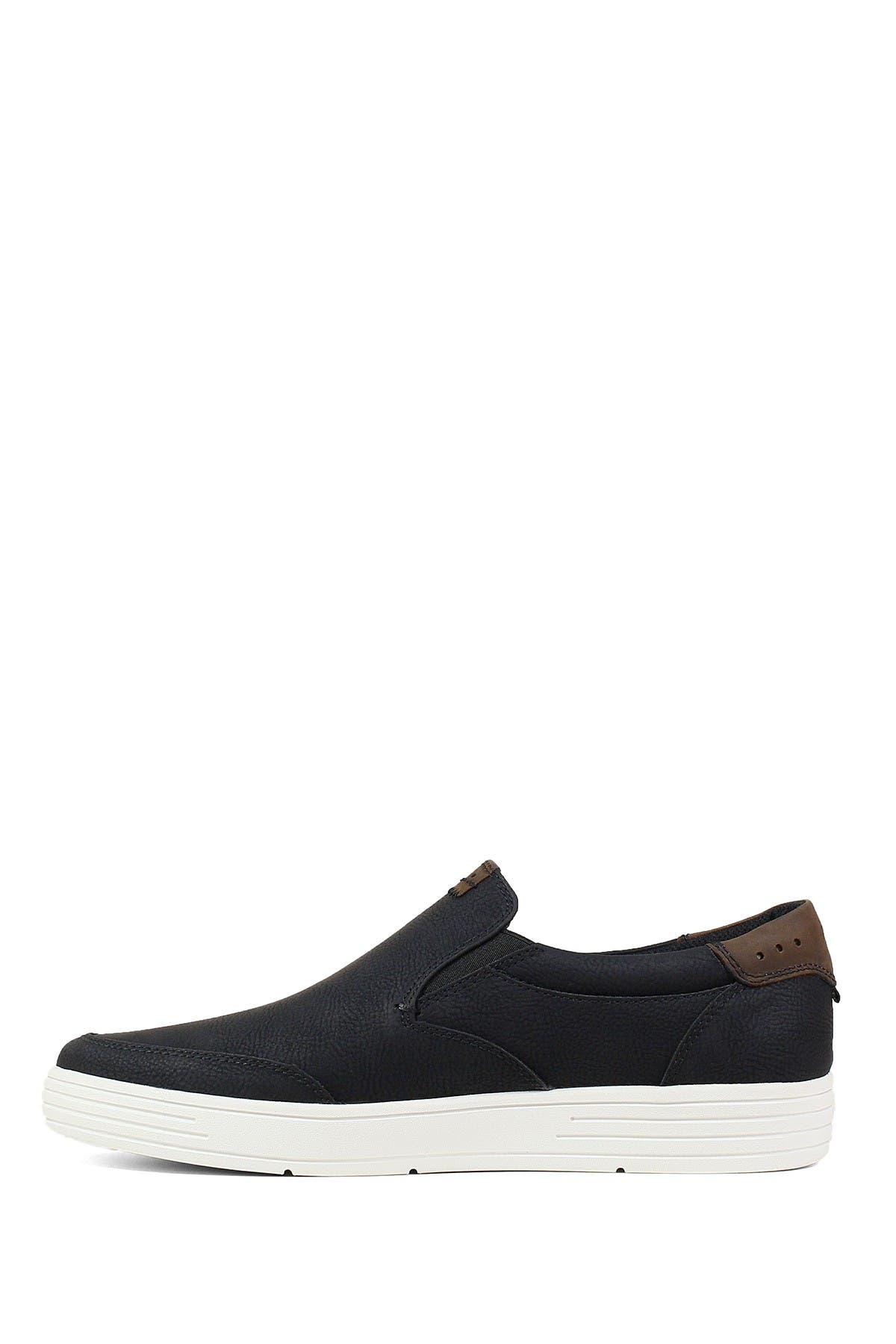 NUNN BUSH Kore City Walk Moc Toe Slip-On Sneaker - Wide Width Available, Alternate, color, Black