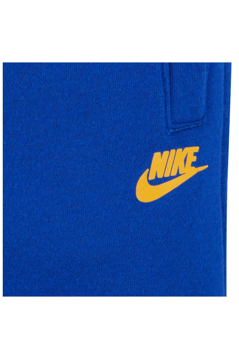 Kids' Graphic Fleece Pants, Alternate, color, GAME ROYAL