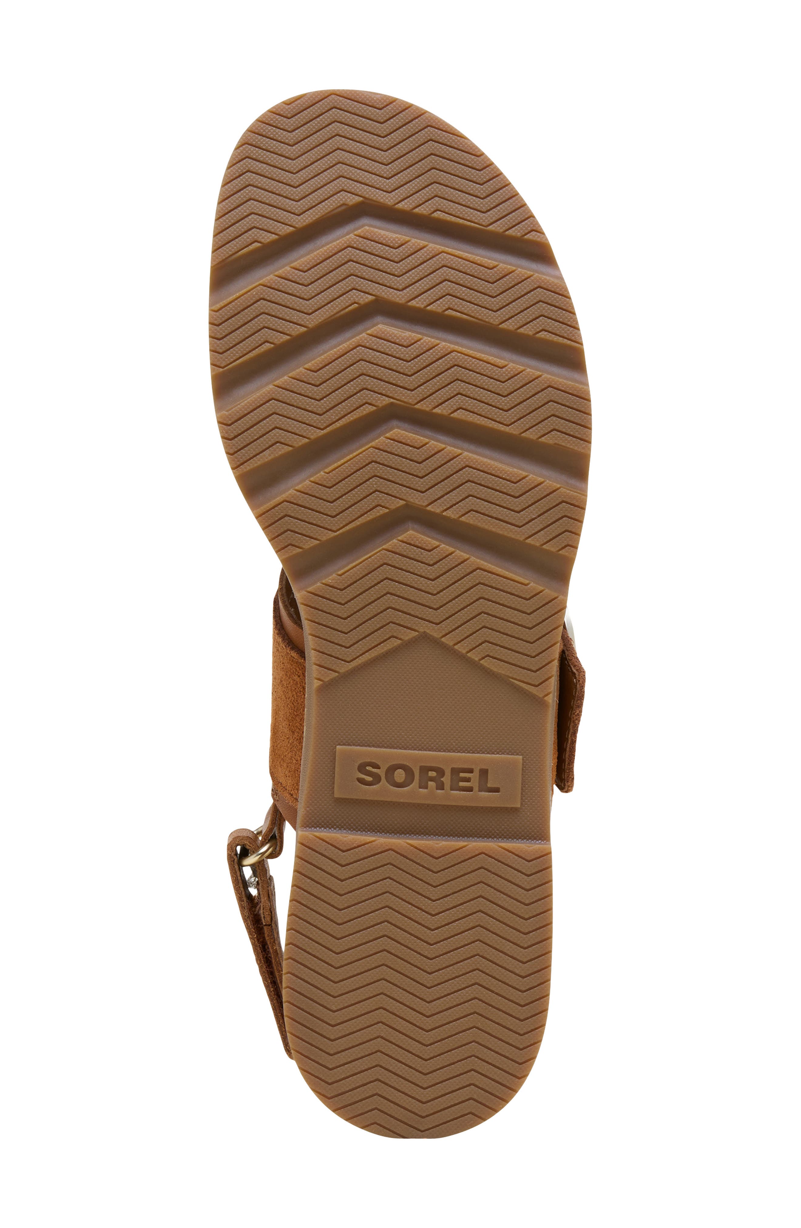 SOREL Ella III Slingback Sandal, Alternate, color, Iced Tea/ Gum 2