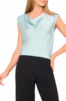 Halogen® Cowl Neck Sleeveless Top