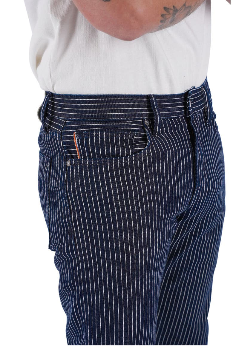 The Hammer Straight Leg 14-Ounce Stretch Selvedge Jeans, Alternate, color, RINSE