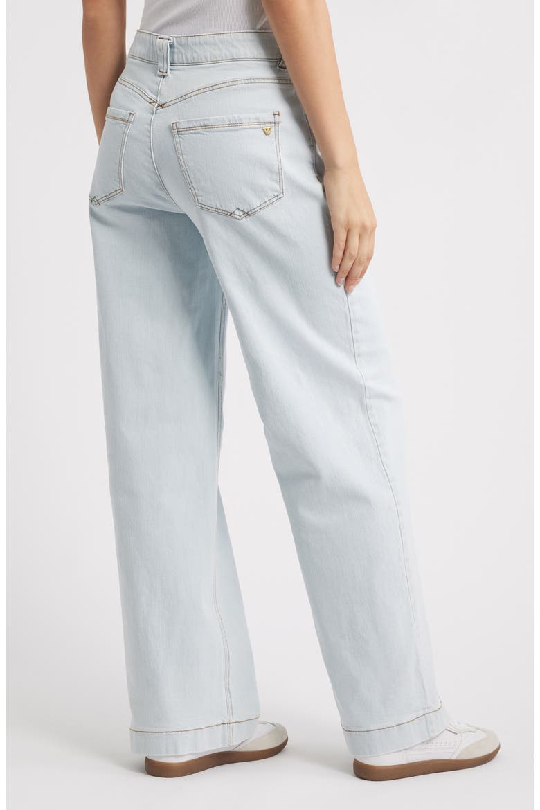 Sam High Waist Wide Leg Jeans, Alternate, color, POWDER BLUE