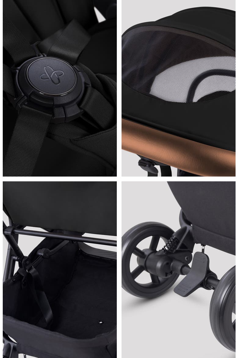 Nia Compact Travel Stroller, Alternate, color, ONYX