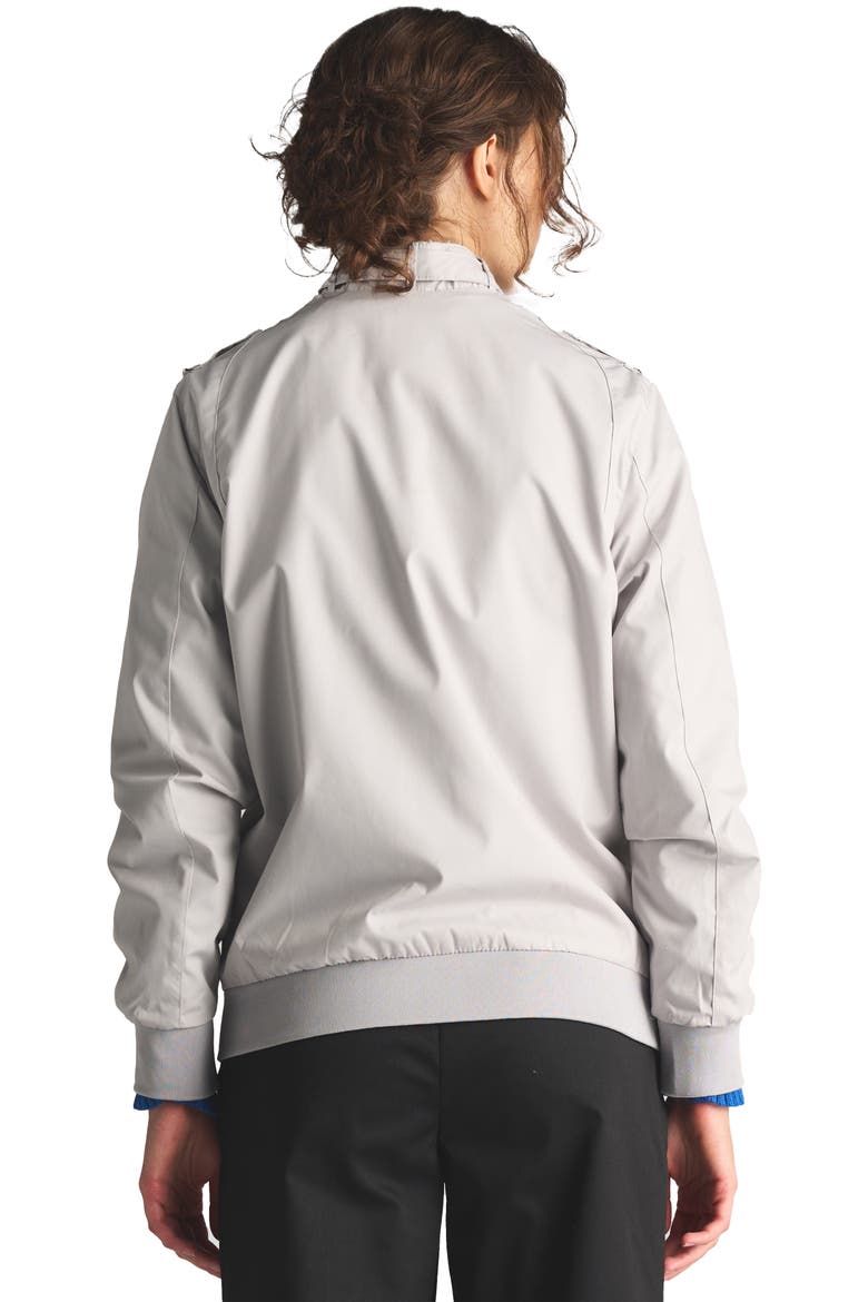 Classic Iconic Racer Jacket, Alternate, color, Light grey