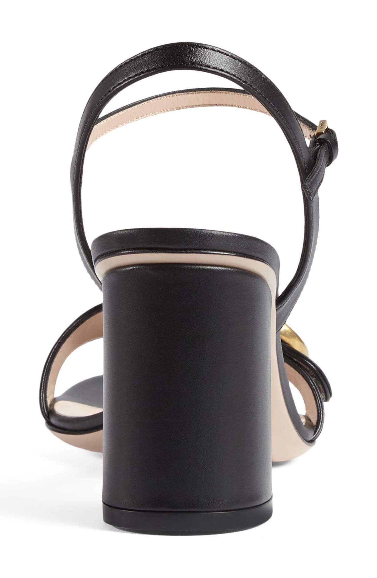 Gucci GG Quarter Strap Sandal, Alternate, color, 