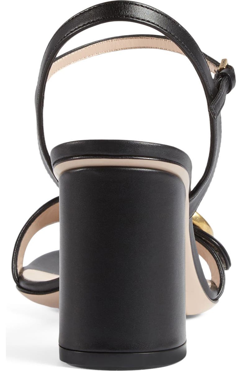 Gucci GG Quarter Strap Sandal, Alternate, color,