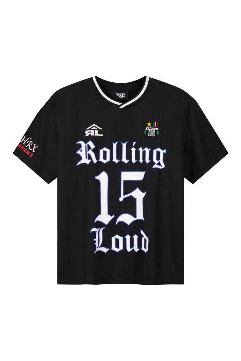 Victory Short Sleeve Soccer Jersey, Alternate, color, BLACK