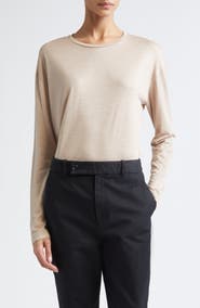 PARTOW Myrtle Long Sleeve Modal & Cashmere T-Shirt