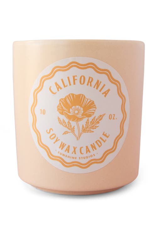 Sunshine Studios California Candle In Neutral