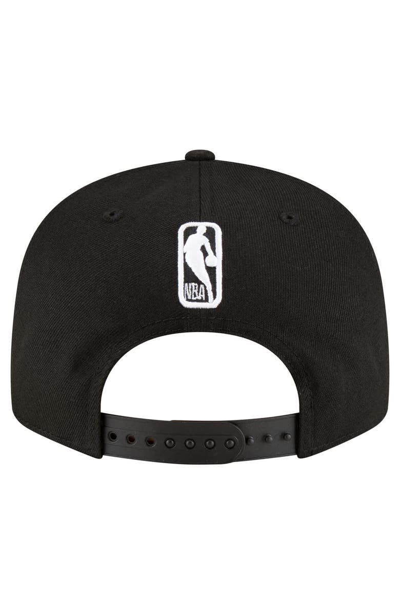 New Era Men's New Era  Black Brooklyn Nets 9FIFTY Snapback Hat, Alternate, color, 