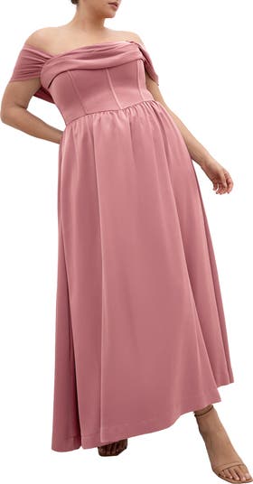 City Chic Women's Angel Love Maxi Dress - Rose