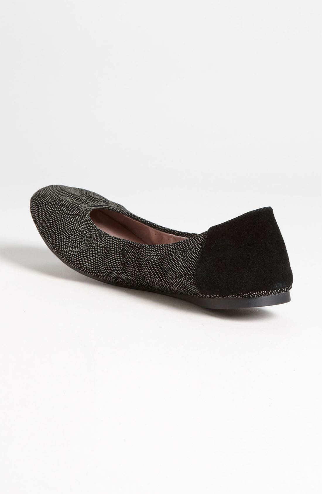 'Ellen' Flat, Alternate, color, BLACK LIZARD