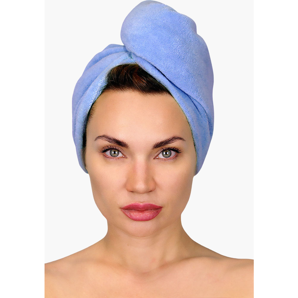 Sleeke Hair Microfiber Hair Wrap In Baby Blue