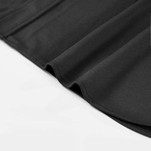 Regent Row Big And Tall Commuter Shirt Short Sleeve Button Down In Black