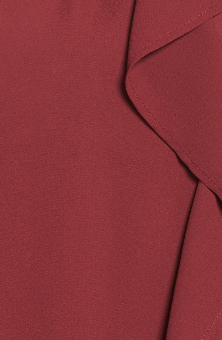 Bobeau Sleeveless Ruffle Front Blouse, Alternate, color, 