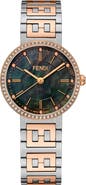 Fendi Forever Fendi Two-Tone Diamond Bracelet Watch, 29mm - 0.34ct.