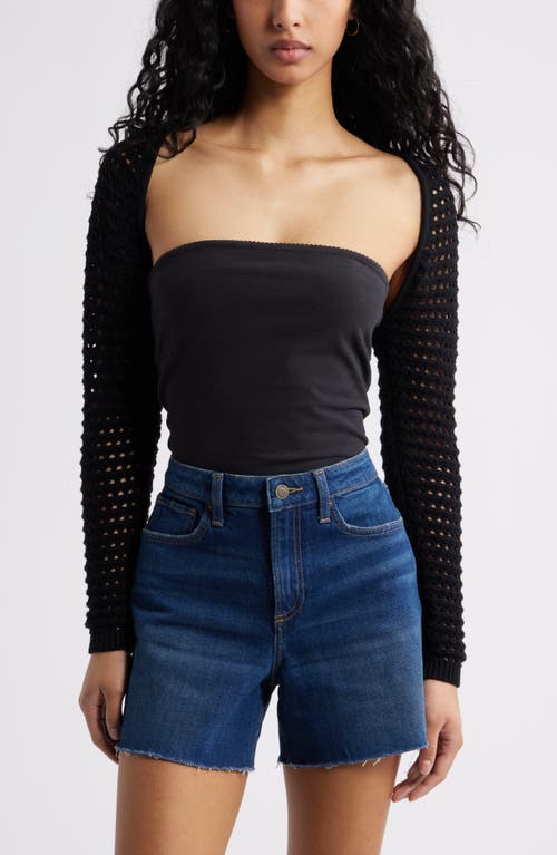 Shop Bp. Openwork Sweater Shrug