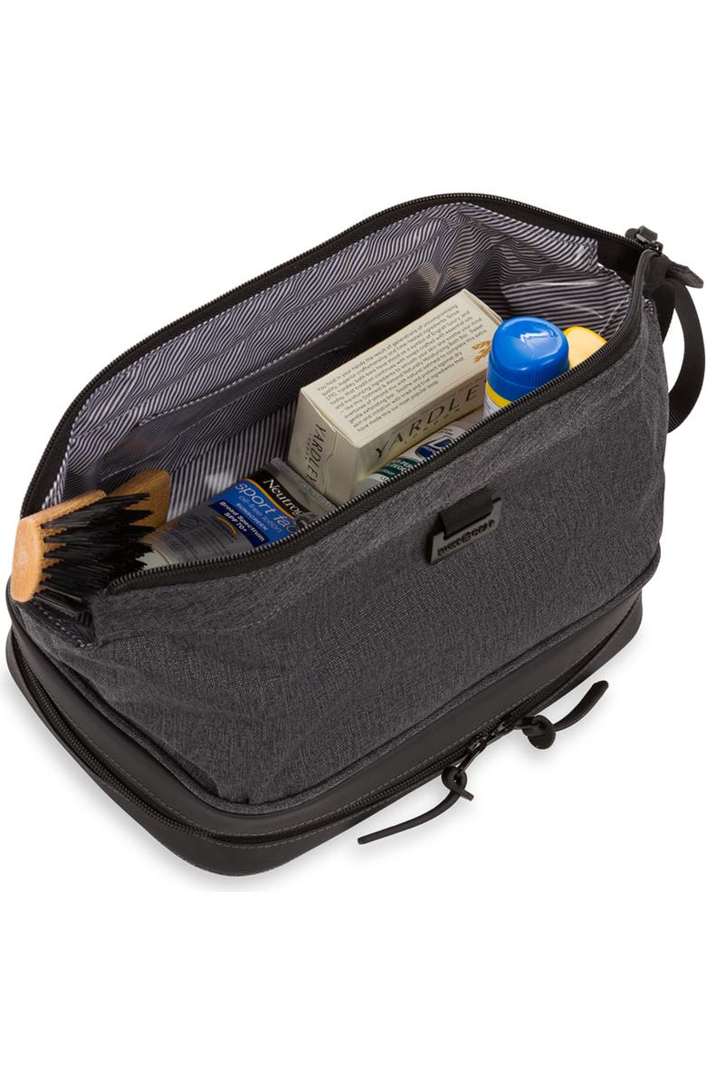 SWISSGEAR 3880 Deluxe Toiletry Bag, Alternate, color, Gray