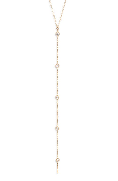 Set & Stones Faye Y Necklace In Gold
