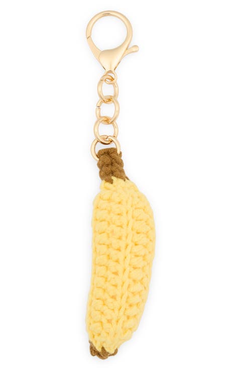 Crochet Banana Bag Charm